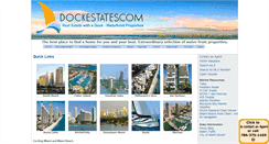 Desktop Screenshot of dockestates.com